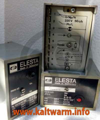 Elesta Steuergerät FW 24 D1; FW 31 A1; BA 1; BA 2, Feuerungsautomat Elesta FW 24 D1; FW 31 A1; BA 1; BA 2, Steuergerät